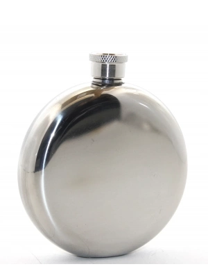 Paslanmaz Çelik Yuvarlak 5 Oz Tekli Matara Alk2676