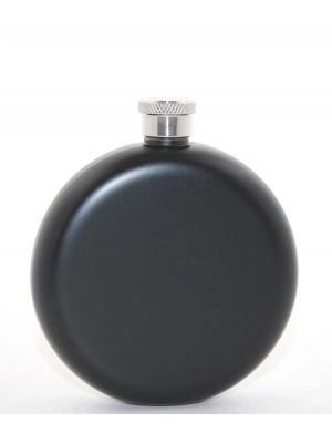 Paslanmaz Çelik Yuvarlak 5 Oz Tekli Matara Alk2678