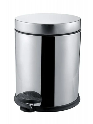 Paslanmaz Lüks Pedallı Çöp Kovası 3 Lt Royaleks-56345