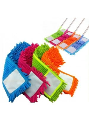 Paspas Yedeği Mikrofiber Makarna Mop Paspas Yedeği 50 Cm