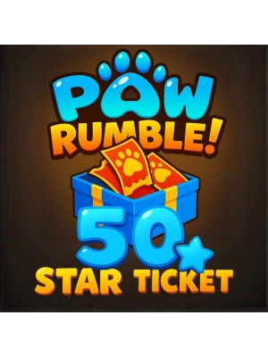 Paw Rumble 50 Star Ticket