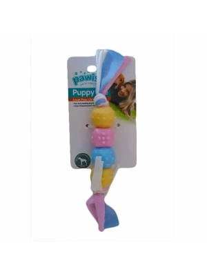 Pawise Puppy Life Diş Çıkarma Oyuncağı İpli Top Köpek Oyuncağı