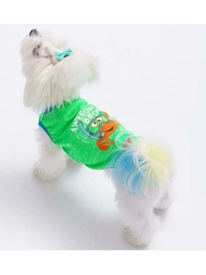 Pawstar Green Crab Tişört Medium 26x28x41 cm