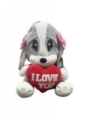 ® PELUŞ 40CM ÜZGÜN KÖPEK HALLEY