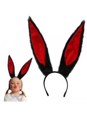 Peluş Mega Tavşan Kulağı Siyah