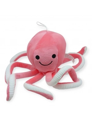Peluş Sevimli Ahtapot 30 cm - Pembe