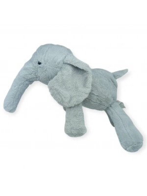 Peluş Sevimli Hayvanlar 65 cm Uyku Arkadaşım Fil - Gri