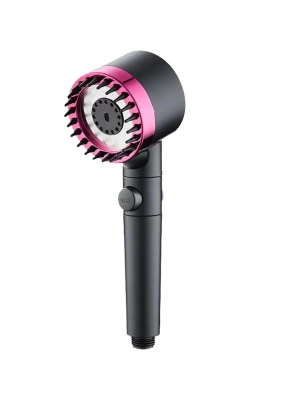 Pembe 3 Modlu Filtreli Duş Başlığı