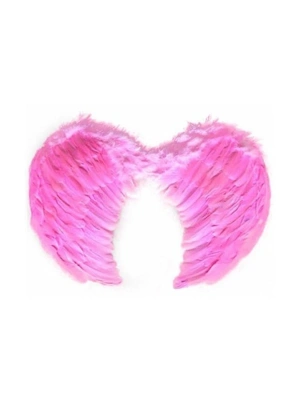 Pembe Melek Kanadı Kostümü Küçük
