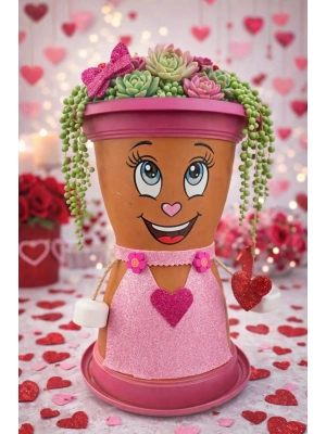 ® PEMBE SULTAN  Saksı 1,7 Litre