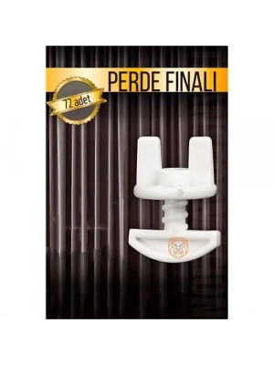 Perde Finali Perde Sonlandırıcı Stop Korniş Finali Sonu 72 Adet 721327