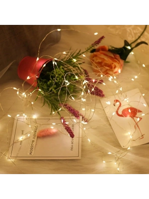 Peri Led Işık 5 Metre Gün Işığı Dekor Lambası 50 Ledli