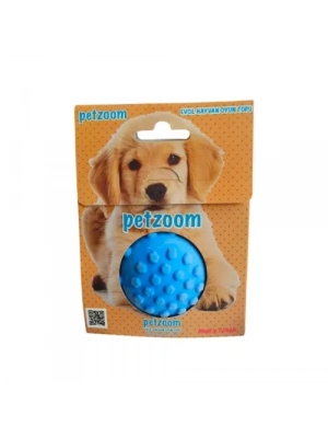 PetZoom Mavi Dikenli Köpek Oyun Topu