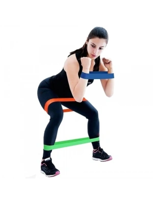 Pilates Direnç Lastiği Seti 5 Adet