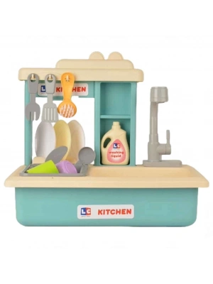 Pilli İnteraktif Lavabo Seti Turkuaz