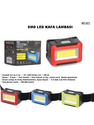 Pilli Kafa Lambası Wt-071