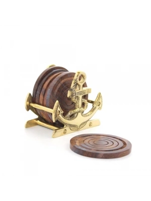 Pirinç Çapalı Bardak Altı Model 2