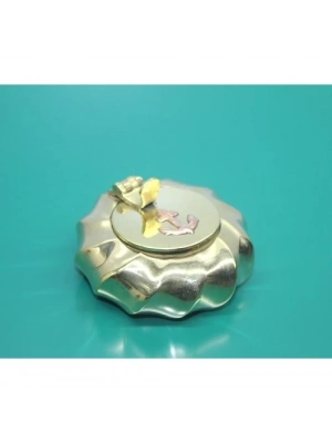 Pirinç Çapalı Kapaklı Küllük 6 Cm