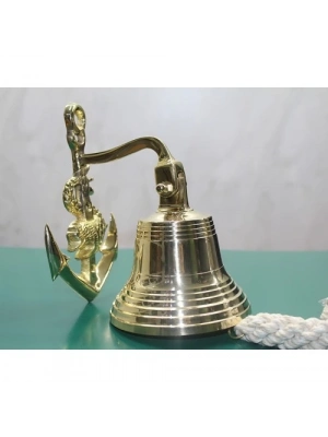 Pirinç Duvara Asmalı Çapalı Çan