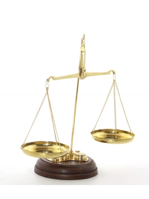 Pirinç Terazi Model 1