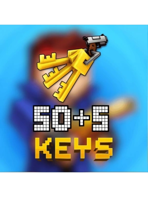 Pixel Gun 3D 55 (50+5) Keys