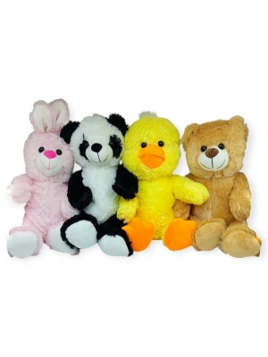 PL62247 - PELUŞ HAYVAN FİGÜRLERİ 40 CM 4 AST