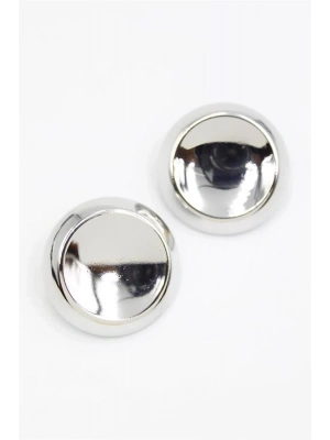 Plaka Küpe - Gümüş