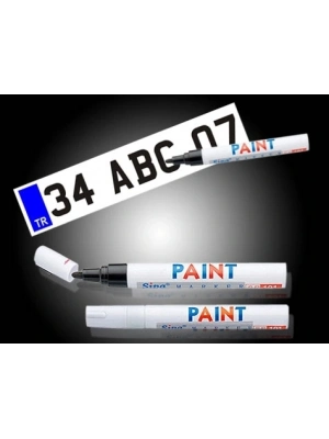 Plaka Yazı Kalemi (siyah)