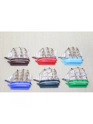 Plastik Gemi Magnet