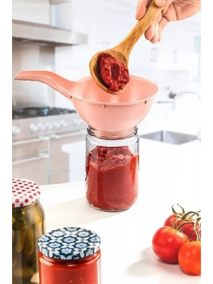 Plastik Konserve Kavanoz Hunisi