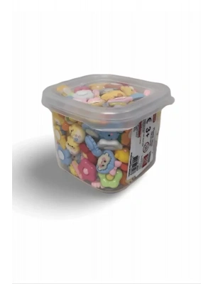 Plastik Mini Aksesuar Silikon 300lü