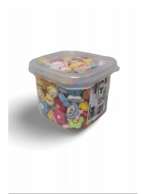 Plastik Mini Aksesuar Silikon 300lü