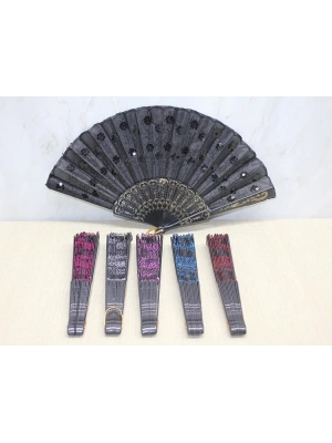 Plastik Pullu Yelpaze Alk3567