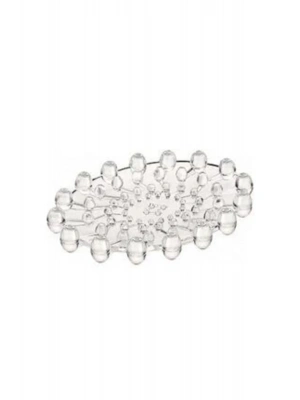 Plastik Şeffaf Katı Sabunluk Y 064 Dolly Lüks Şeffaf