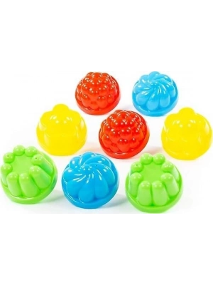 Polesie Dekoratif Kalıplar 8li - POL-3338