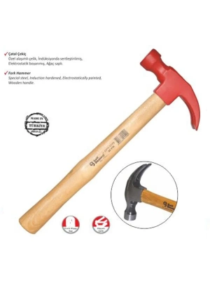 Polisajlı Çatal Çekiç