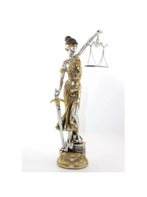 Polyester Adalet Figürü  Model 2