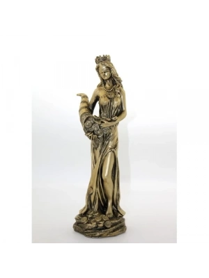 Polyester Bereket Tanrıçası Fortuna Figürü Model 1