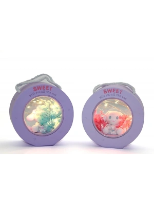 Polyester Hello Kitty Cinnamoroll Masa Üstü Lamba Alk1619