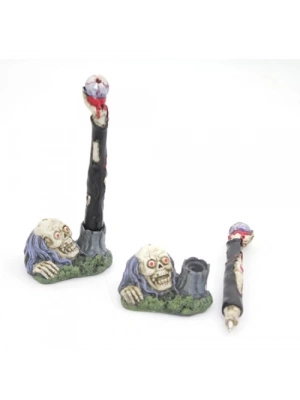 Polyester Kurukafa Tükenmez Kalem