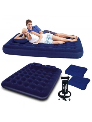 ® POMPALI YASTIKLI ÇİFT YATAK ÇİFT KİŞİLİK 203X152X22CM