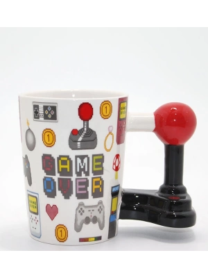 Porselen Game Over Kupa Bardak Model 4