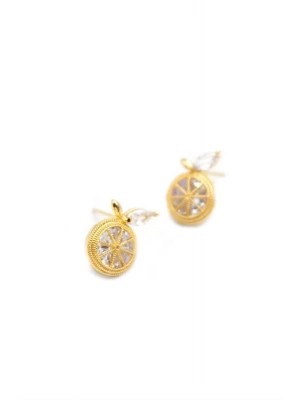 Portakal Küpe - Altın