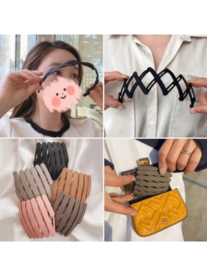 Portatif  Katlanabilir Saç Tacı Saç Tokası