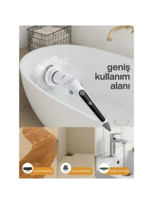 Portatif Şarjlı Temizleme Fırçası