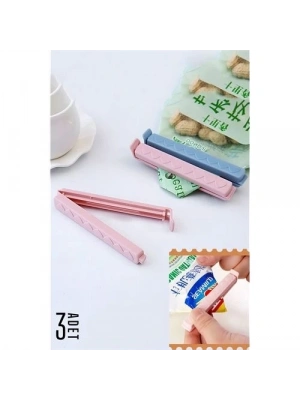 Poşet Klipsi 3 Adet