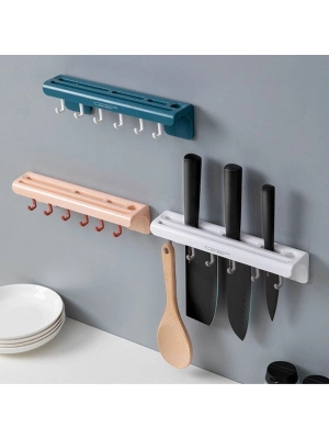 ®  Pratik Çoklu Bıçak Askısı Mutfak Bıçak Düzenleyici Organizer Dayanıklı Bıçaklık
