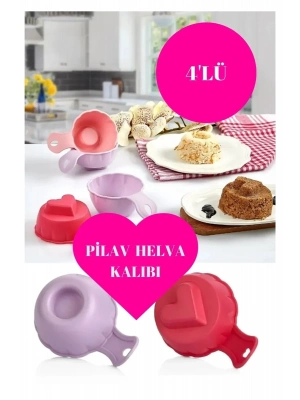 Pratik Pilav Ve Tatlı Kalıbı 4 Adet Pilav Ve Tatlı Şekillendirici