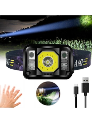 Pratik Sensörlü Sinyalli Kafa Lambası Wt-024