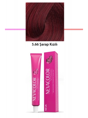 Premium 5.66 Şarap Kızılı - Kalıcı Krem Saç Boyası 50 g Tüp